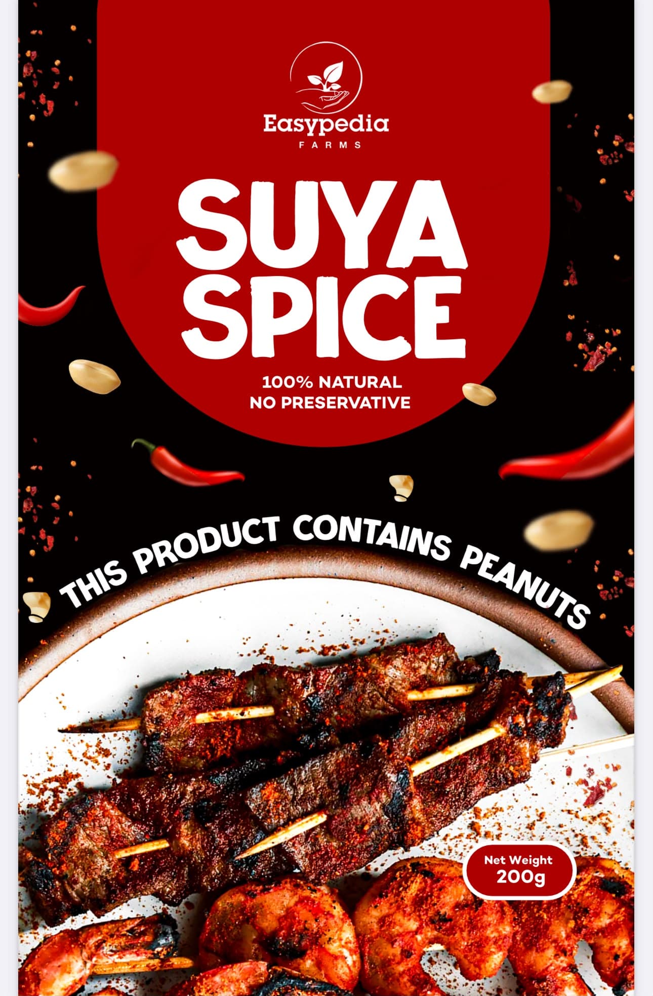 Suya Spice 200g pack